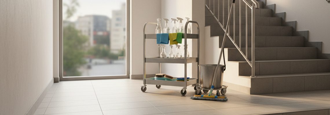 Treppenhausreinigung Gräfelfing – Gebäudereinigung Emine